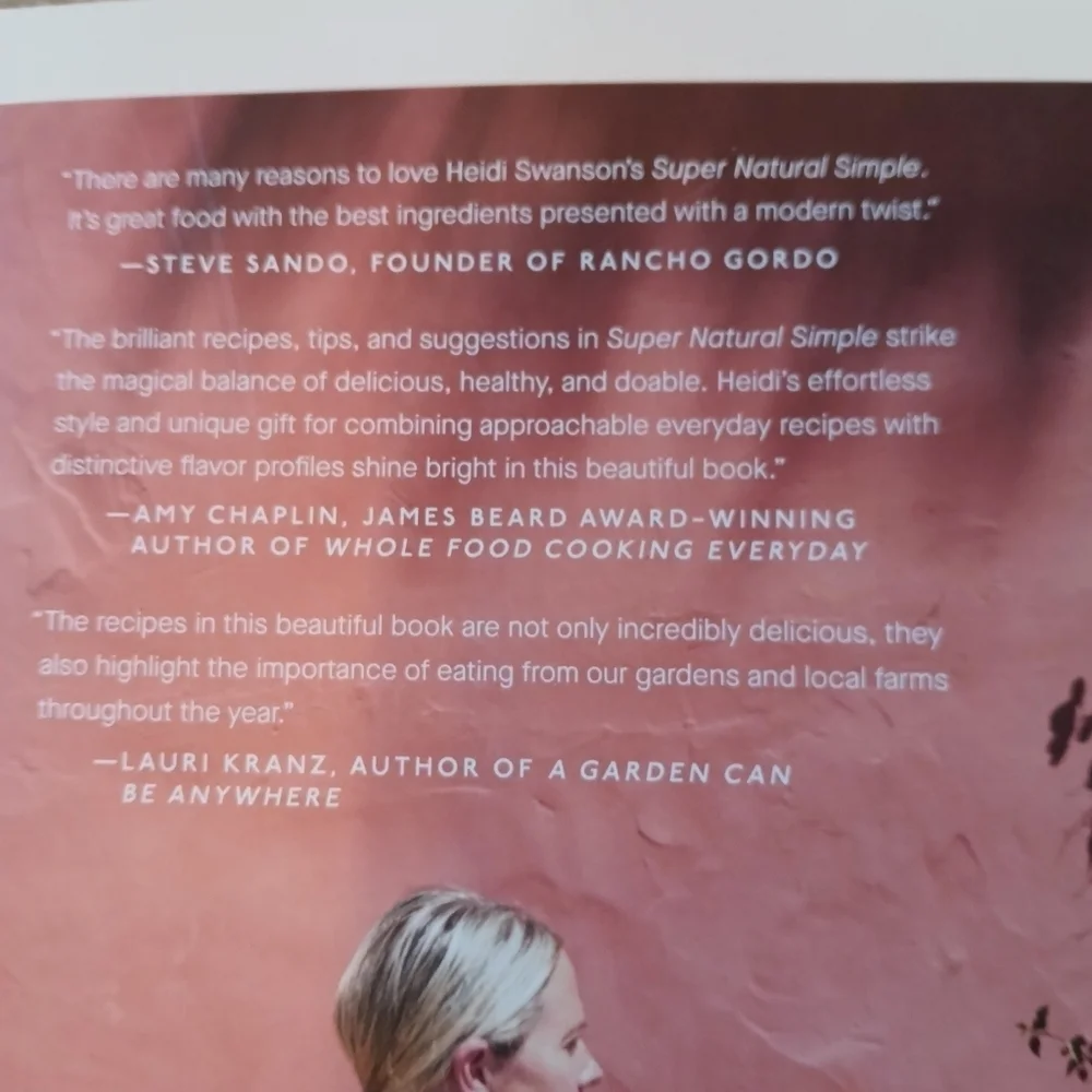 Super Natural Simple Cookbook by Heidi Swanson Whole Food Vegetarian Rec…
